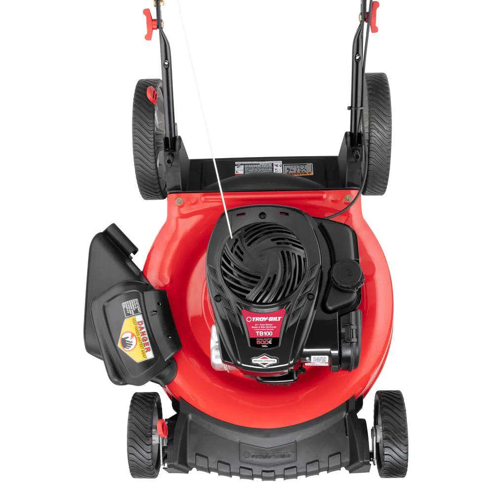 Push Lawn Mower 21in. 140cc Gas-Powered Adjustable Cutting Height