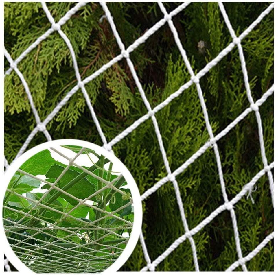 Children Protective Netting Retro Bar Decoration Net Children Safety Netting Outdoor Climbing Camping Climbing Net Garden Plant Garden Fence Protection Net Rope Net (White,3x3m) Stairs Safety +++