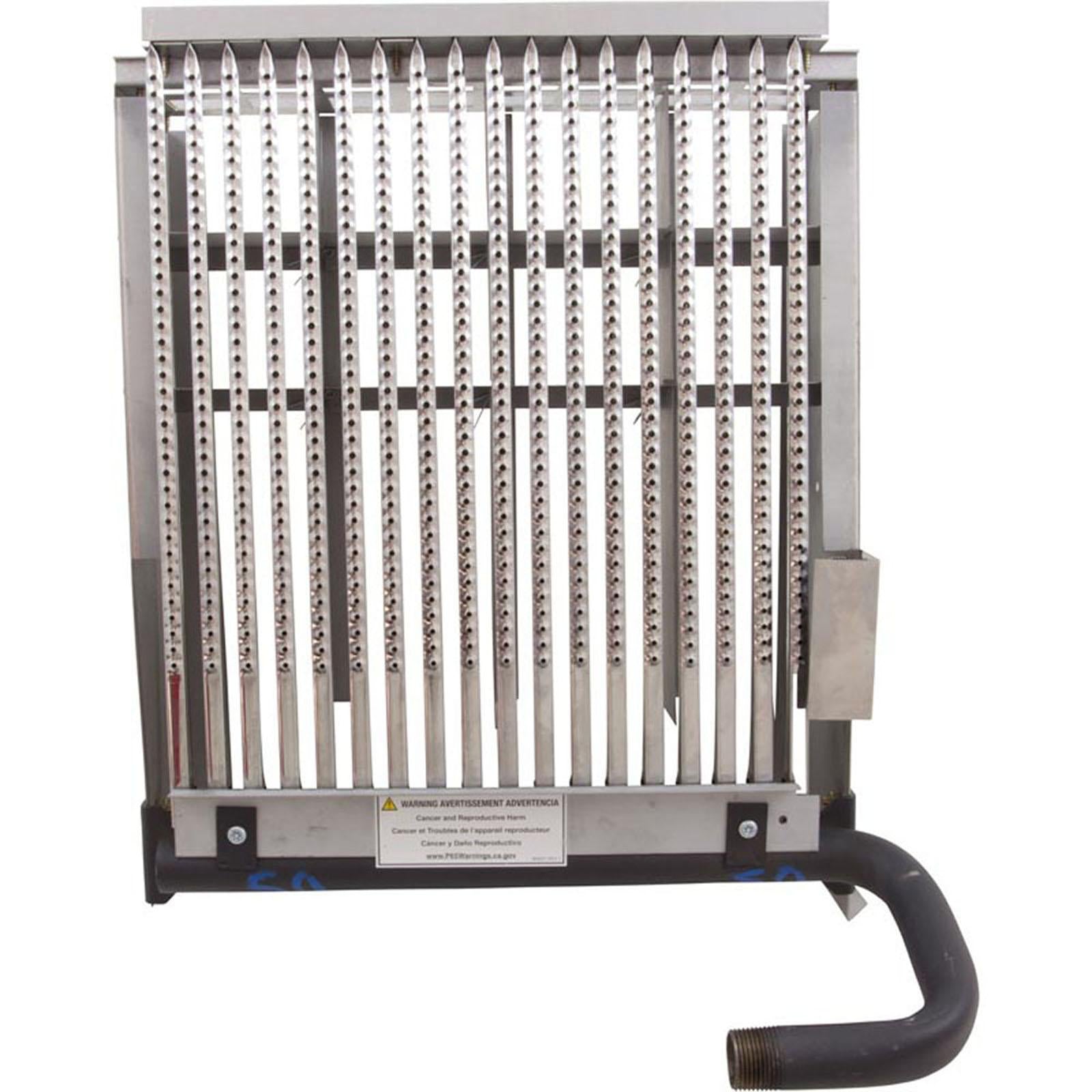 Raypak Burner Tray, Raypak Model 266A, with Burner, Sea Level