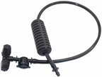 UXZDX 20 Sets Black Fogger Cross Misting Hanging Sprinkler Kits 4/7 Mm Hose Air Atomizing Nozzle Misting System Irrigation
