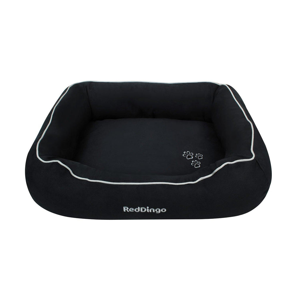 Red Dingo Dog Cushion Oval with Lip