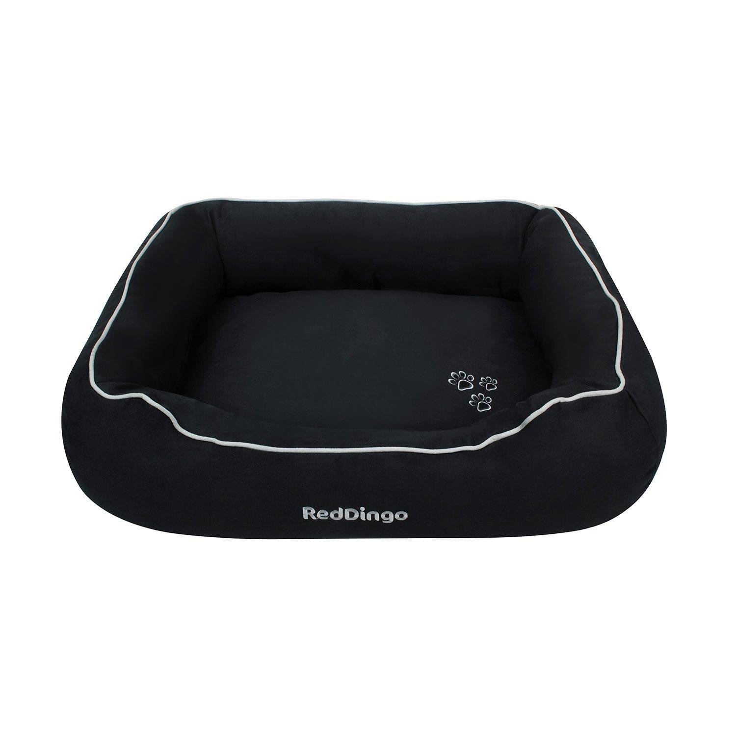 Red Dingo Dog Cushion Oval with Lip
