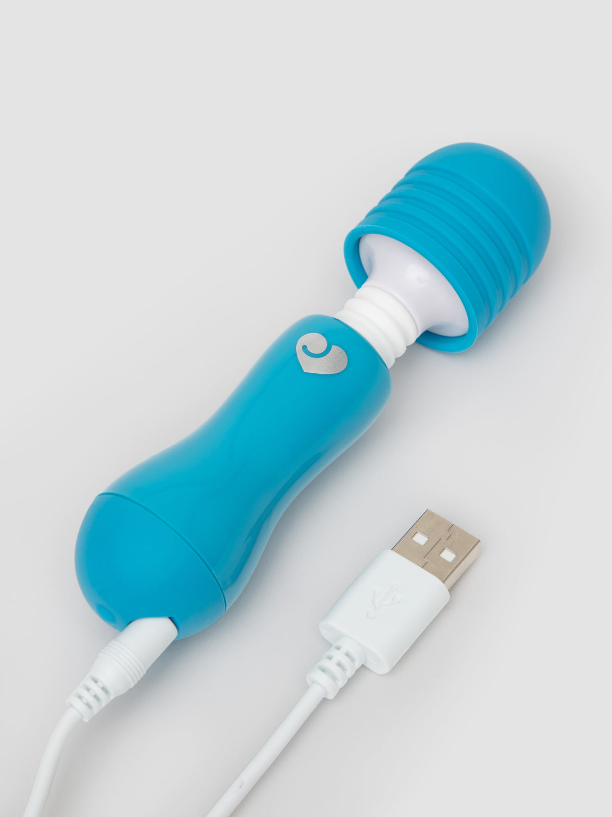 Lovehoney Atomic Wand Mini Wand Vibrator, Blue | Blue