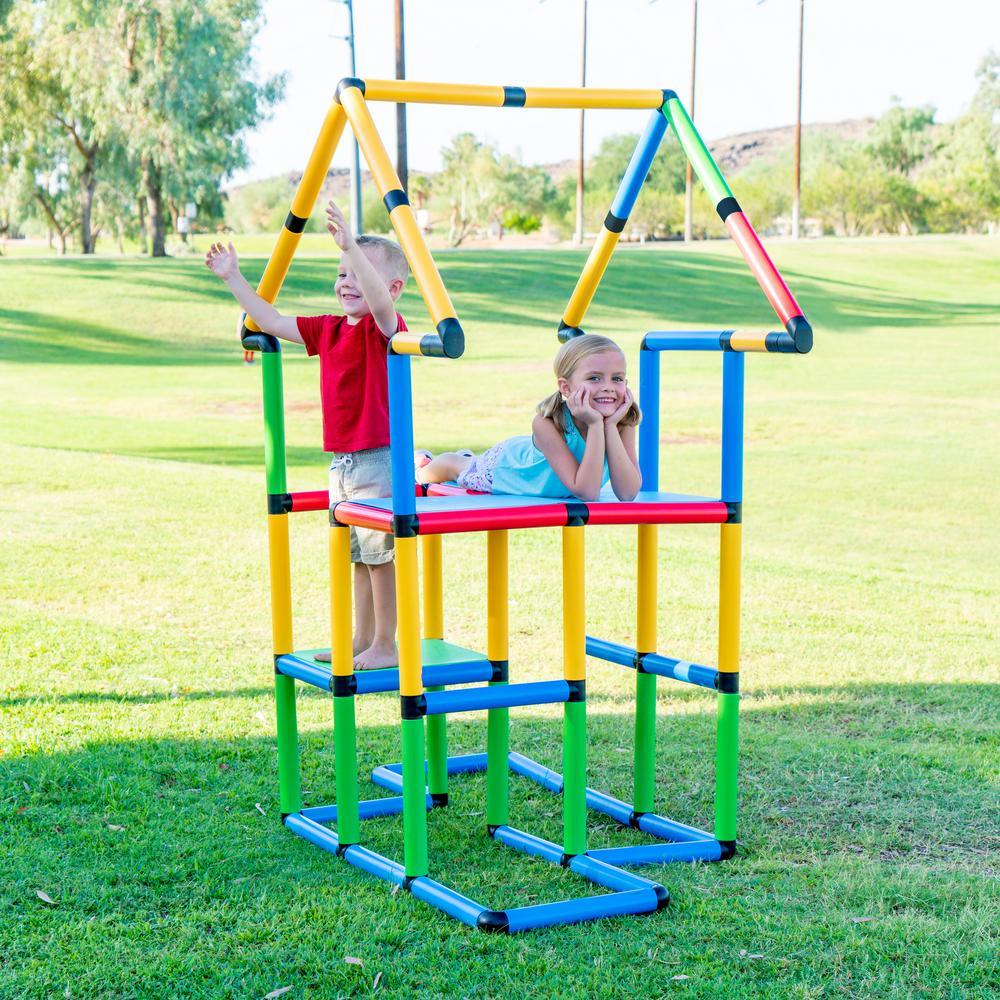 Create And Play Life Size Structures Deluxe Set Fun and Educational Learning Toy (296-Piece)