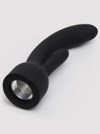 Doxy Number 3 Black Silicone Rabbit Wand Attachment , Black