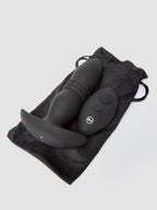 Doc Johnson A-Play Remote Control Thrusting Butt Plug, Black