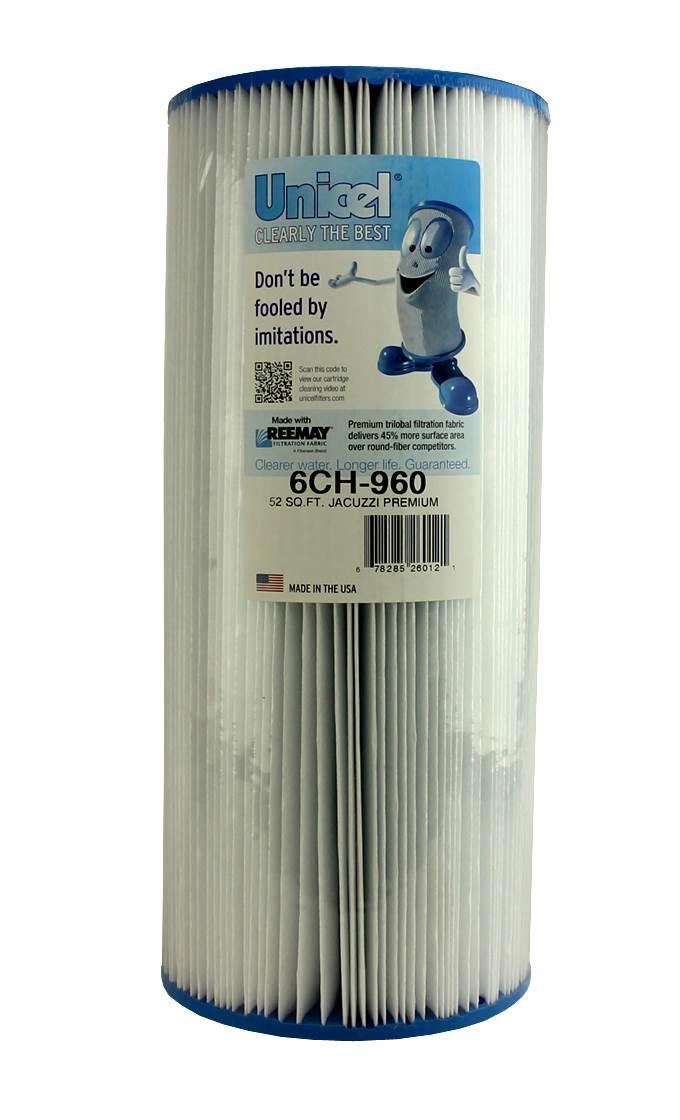 unicel 6ch-960 premium replacement pool spa filter cartridge (6 pack)