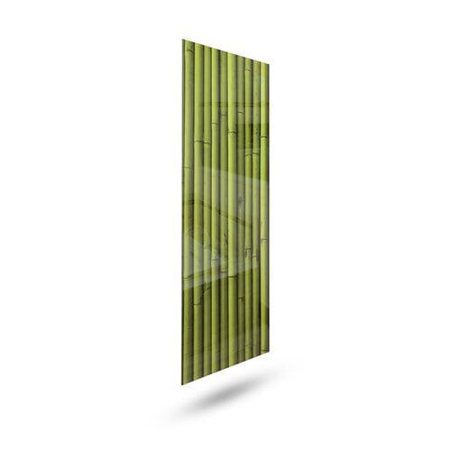Heat Storm Electric Glass Heater, Indoor, Bamboo, HS-BAM-1648