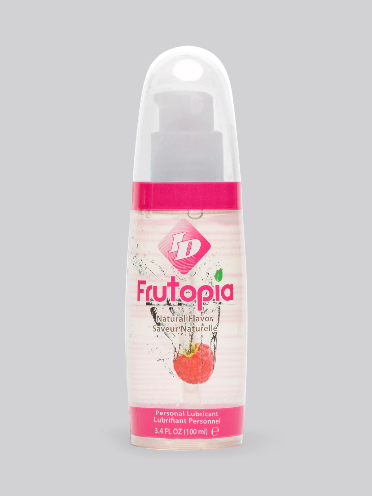 ID Frutopia Natural Raspberry Flavored Lube 3.4 fl oz,