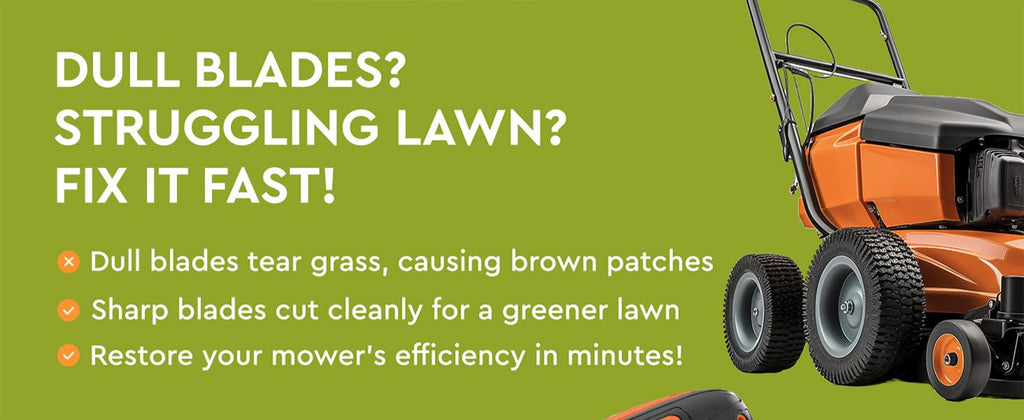 Cordless Lawn Mower Blade Sharpener – Adjustable 20°- 40° Angle Guide-Rotary Tool with Replaceable Sharpening Wheel Bits &amp; Fast Rechargeable Battery – Effortless Precision for Lawn Care