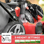 PowerSmart Self-propelled Gas Lawn Mower |22 inch| 200cc|5-Cutting Systems