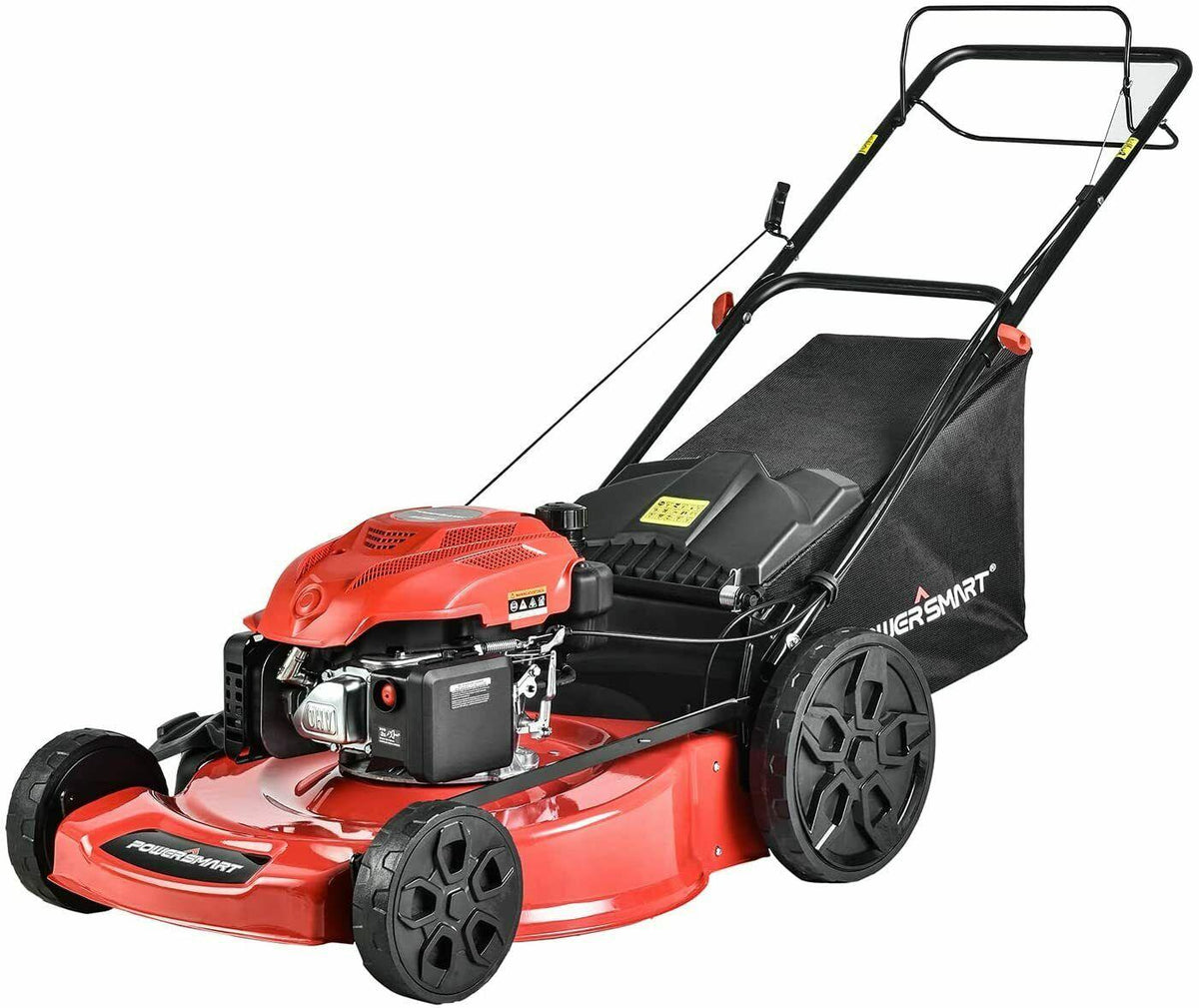 PowerSmart Self-propelled Gas Lawn Mower |22 inch| 200cc|5-Cutting Systems