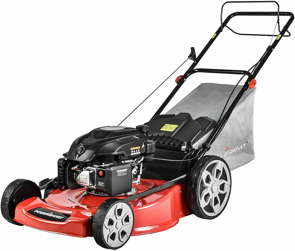 PowerSmart Self-propelled Gas Lawn Mower |22 inch| 200cc|5-Cutting Systems