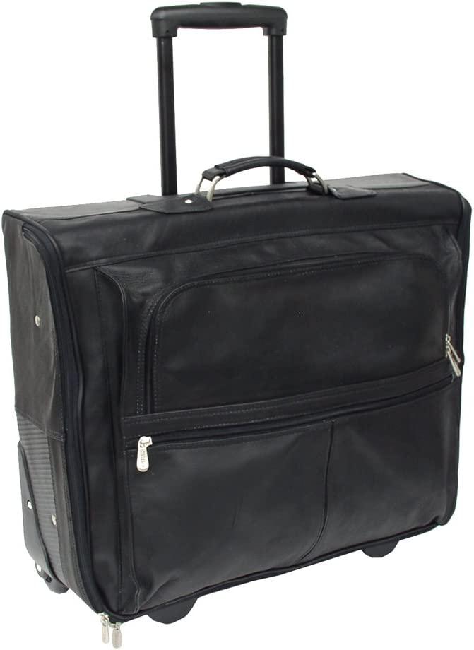 Garment Bag On Wheels, Black, One Size