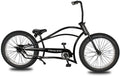 Tracer Siena 26 Inch Beach Cruiser Bike for Men, 1/7-Speed,Stretch Steel Frame,Three Piece Cranksets,Tripple Three Forks,Fat Alloy Rim 80mm,26×4.0 Fat Tire Bike,Mens Bike