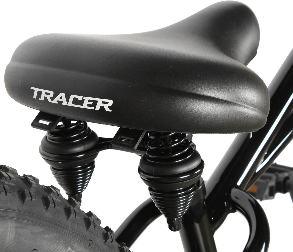 Tracer Siena 26 Inch Beach Cruiser Bike for Men, 1/7-Speed,Stretch Steel Frame,Three Piece Cranksets,Tripple Three Forks,Fat Alloy Rim 80mm,26×4.0 Fat Tire Bike,Mens Bike
