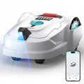 M800Plus Cordless Robot Lawn Mower with GPS + Visual Navigation, Bow-Shaped Path Mowing, APP Control, 4.0Ah Automatic Robotic Lawnmower for 1/5 Acre, Obstacle Avoidance, Height Adjustment