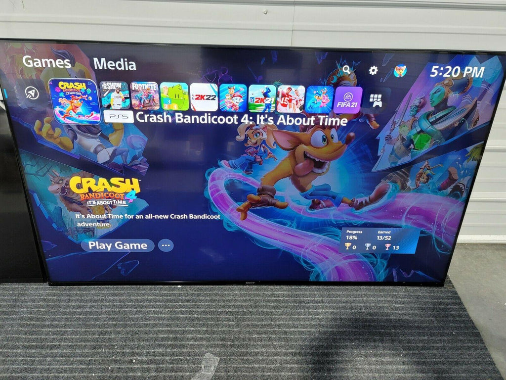 sony xr-65x90j 65" full array led smart tv.  120hz @ 4k beautiful display!