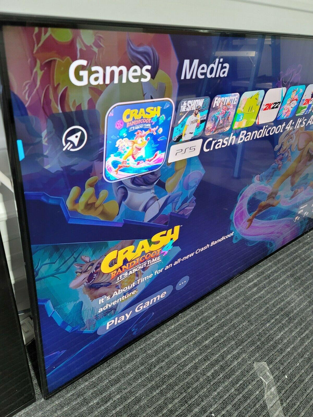 sony xr-65x90j 65" full array led smart tv.  120hz @ 4k beautiful display!