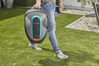 15001-41 SILENO City - Automatic Robotic Lawn Mower, with Bluetooth app and Boundary Wire, one of quietest in its Class, for lawns up to 2700 Sq Ft, Made in Europe, Grey