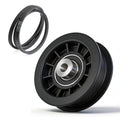 539110311 539110411 Drive Idler Pulley Drive Belt Kit Fits for  Z254F Z200 460ZX Lawn Mower Tractor, Replace 607163 14259 12400