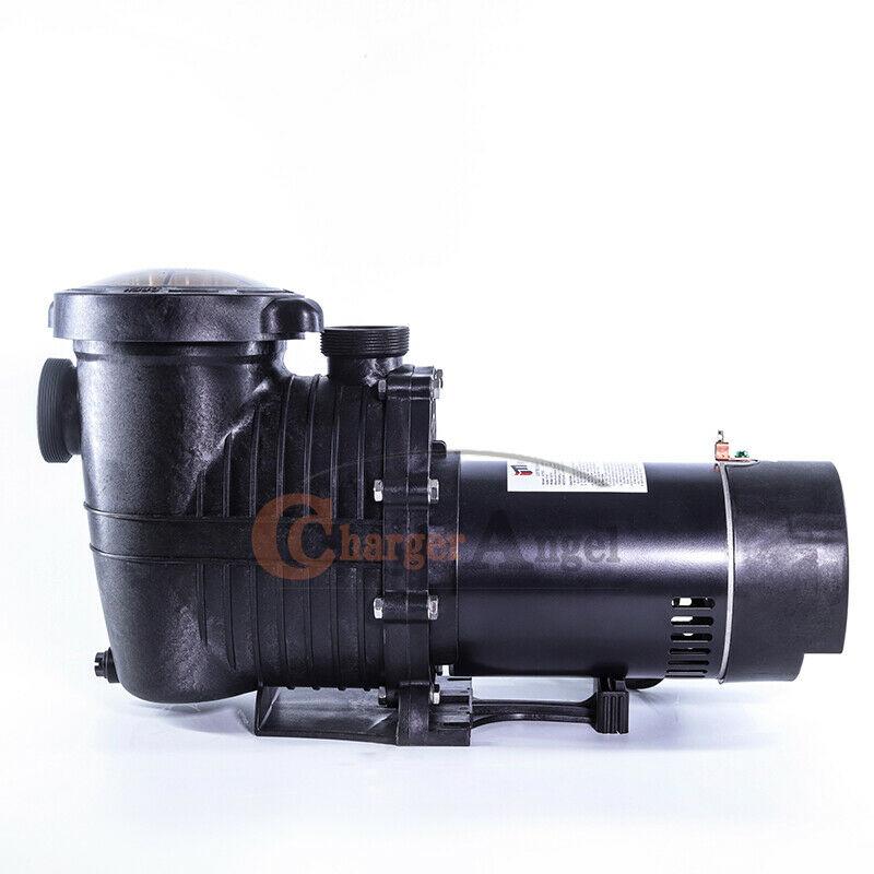 2hp  2-speed high-flo inground swimming pool pump strainer energy saving 230v us