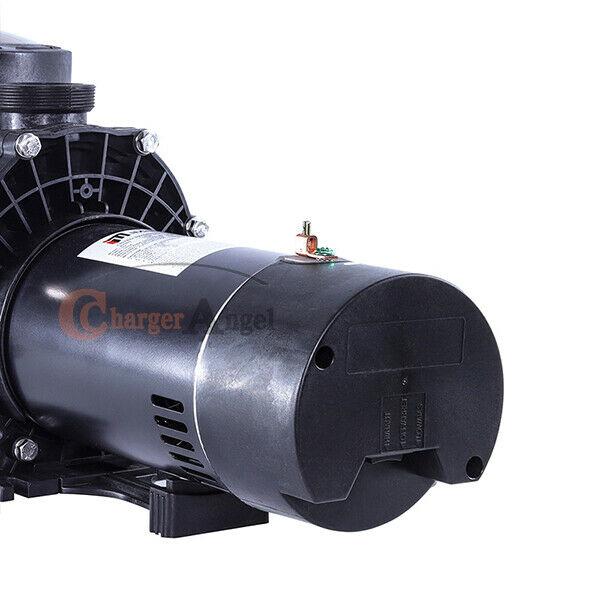 2hp  2-speed high-flo inground swimming pool pump strainer energy saving 230v us