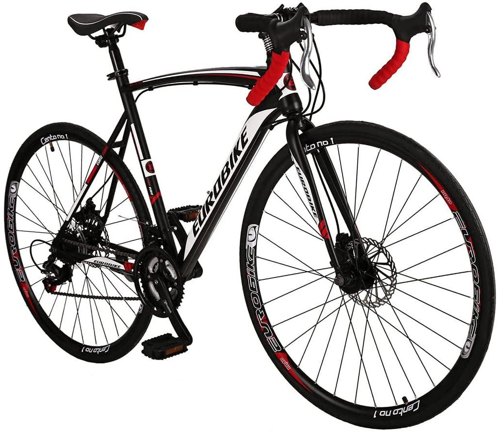 Eurobike 21 Speed Shifting System Road Bike 49/54/56 cm Frame 700C Wheel Adult Road Bicycle