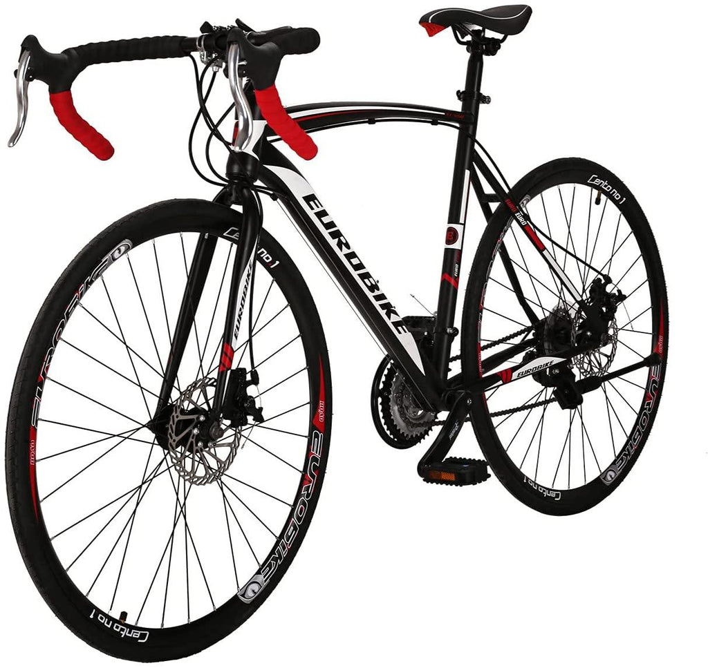 Eurobike 21 Speed Shifting System Road Bike 49/54/56 cm Frame 700C Wheel Adult Road Bicycle