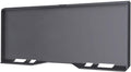 vevor skid steer mount plate thick skid steer attachment plate steel quick attachment loader plate with 3 additional welding rods easy to weld or bolt to different accessories (5/16")