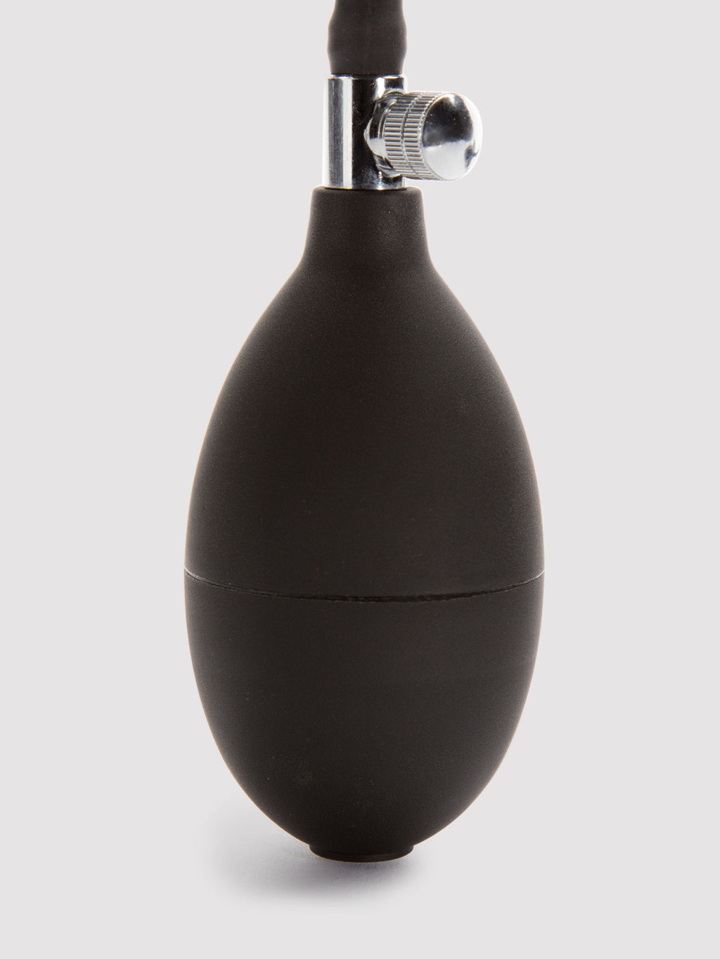 Cock Locker Large Inflatable Butt Plug 7.5 Inch, Black