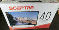 sceptre 40 class fhd 1080p led tv, model: x405bv-fsr