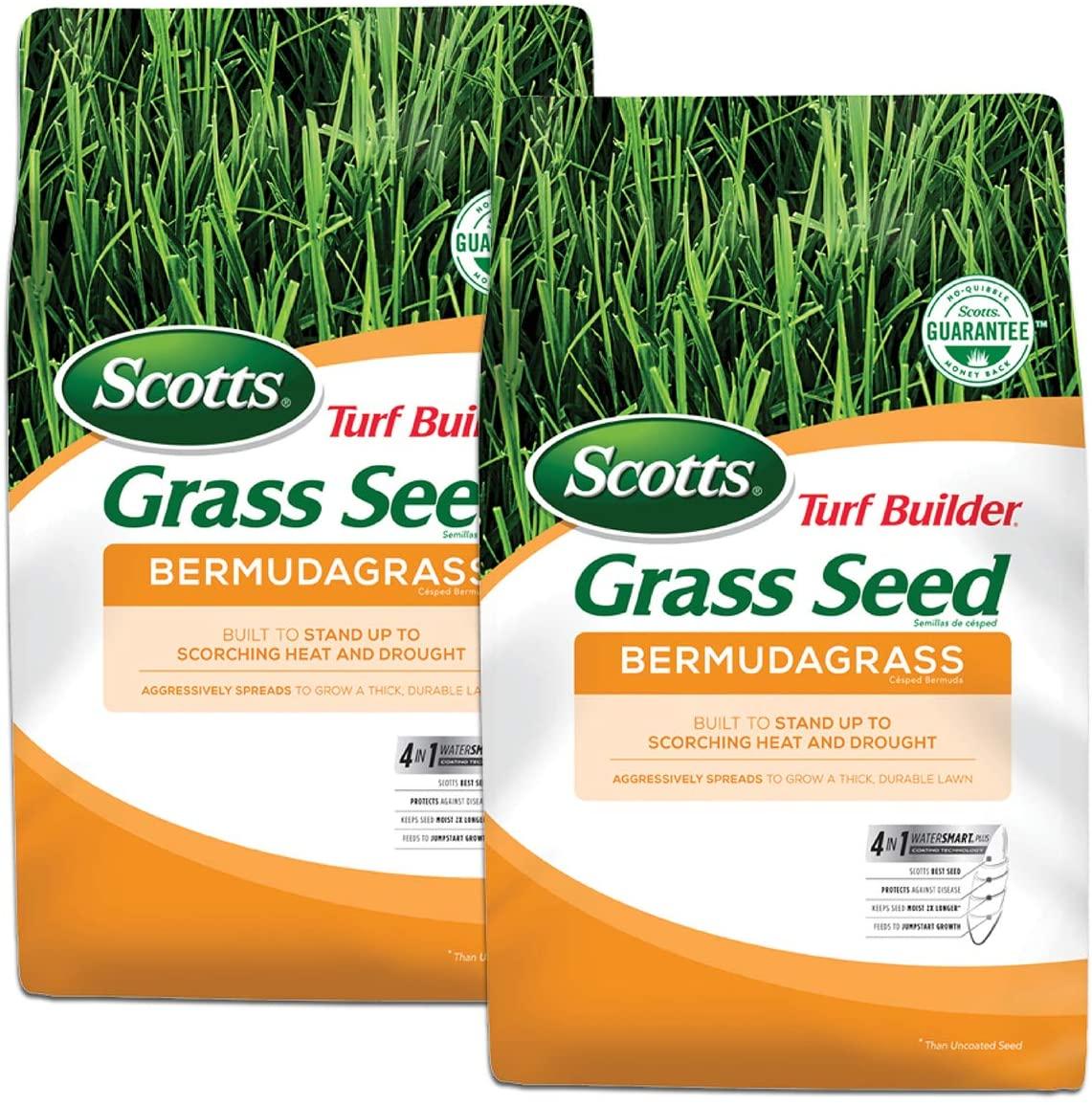 scotts turf builder grass seed bermudagrass 2 pack