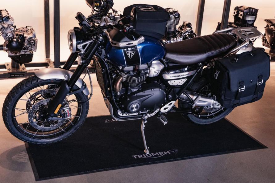 GENUINE Triumph Motorcycles GaraFloor Mat - A9930566 - Brand - Limited
