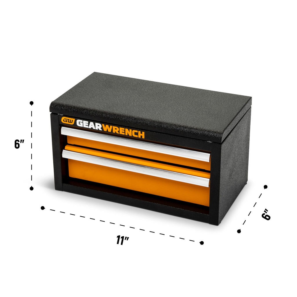 11" 2 Drawer Mini Toolbox | GWBXMINIS