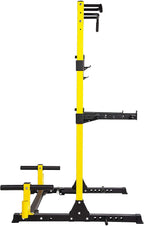 HulkFit Multi-Function Adjustable Power Rack Exercise Squat Stand with J-Hooks and Other Accessories, Pro 1000lbs