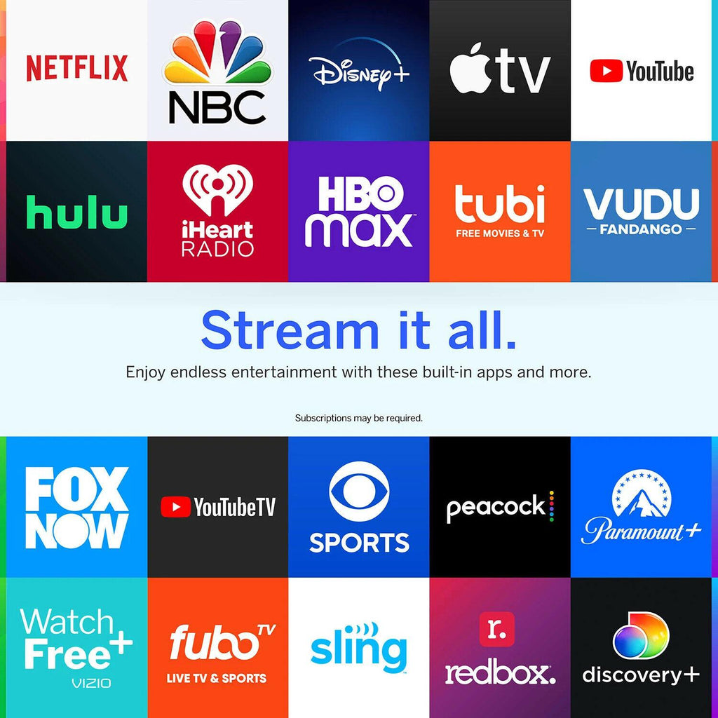 vizio 40" 50" 58" 65" smart tv class 4k uhd led hdr smartcast v-series