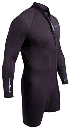 Neo-Sport NeoSport Mens Premium Neoprene 7mm Waterman Wetsuit Jacket, Large