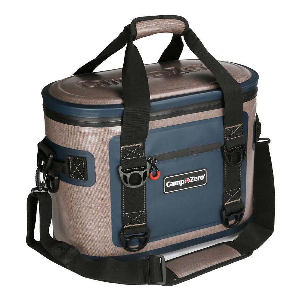 17.6 Qt. 30-Can Soft Cooler in Beiand Blue
