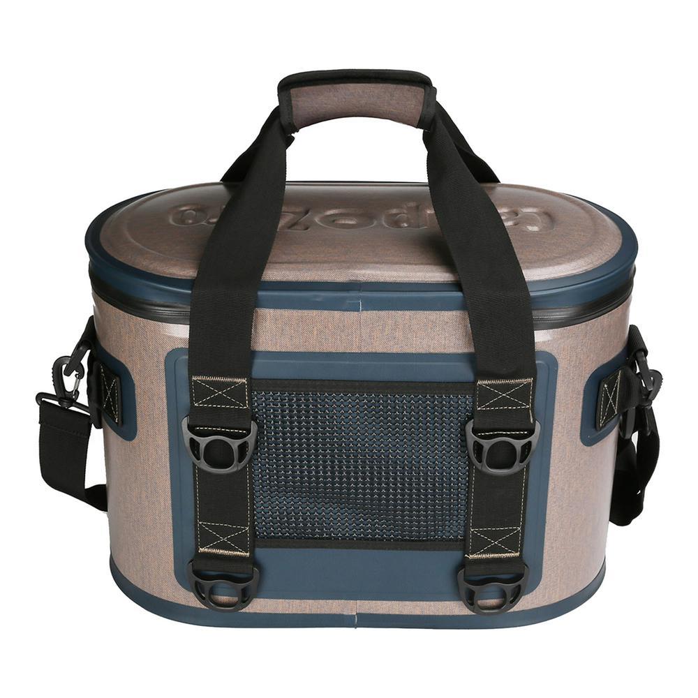 17.6 Qt. 30-Can Soft Cooler in Beiand Blue