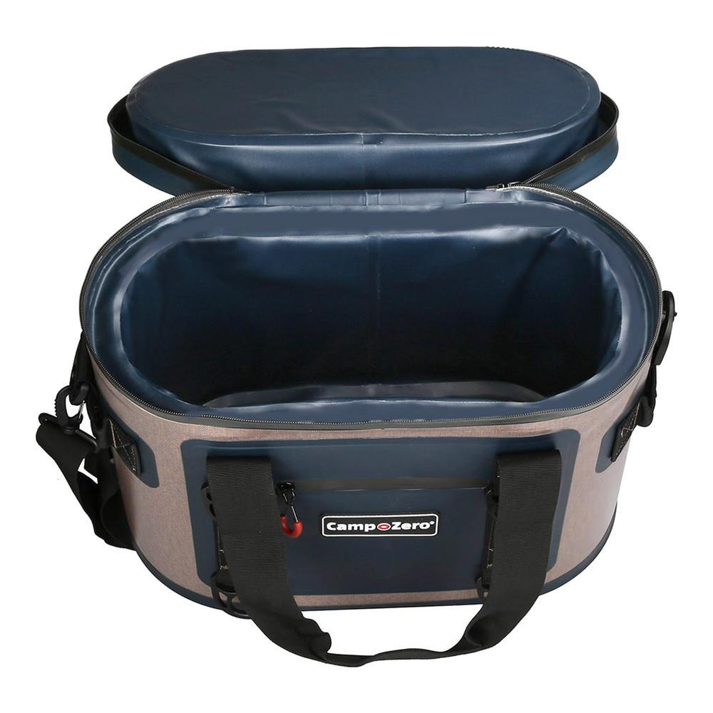 17.6 Qt. 30-Can Soft Cooler in Beiand Blue
