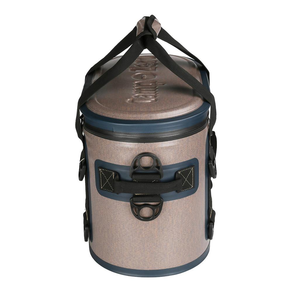 17.6 Qt. 30-Can Soft Cooler in Beiand Blue