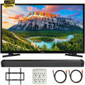 samsung un32n5300afxza 32" 1080p smart led tv (2018) + deco gear soundbar bundle