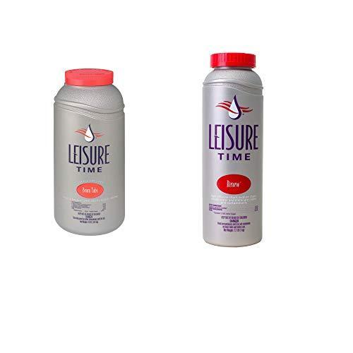 Leisure Time Products LEISURE TIME Disinfectant Tabs 4 lbs. w Non-Chlorine Shock Tabs