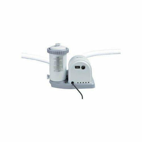 intex krystal clear cartridge filter pump for above ground pools 1500 gph pu...