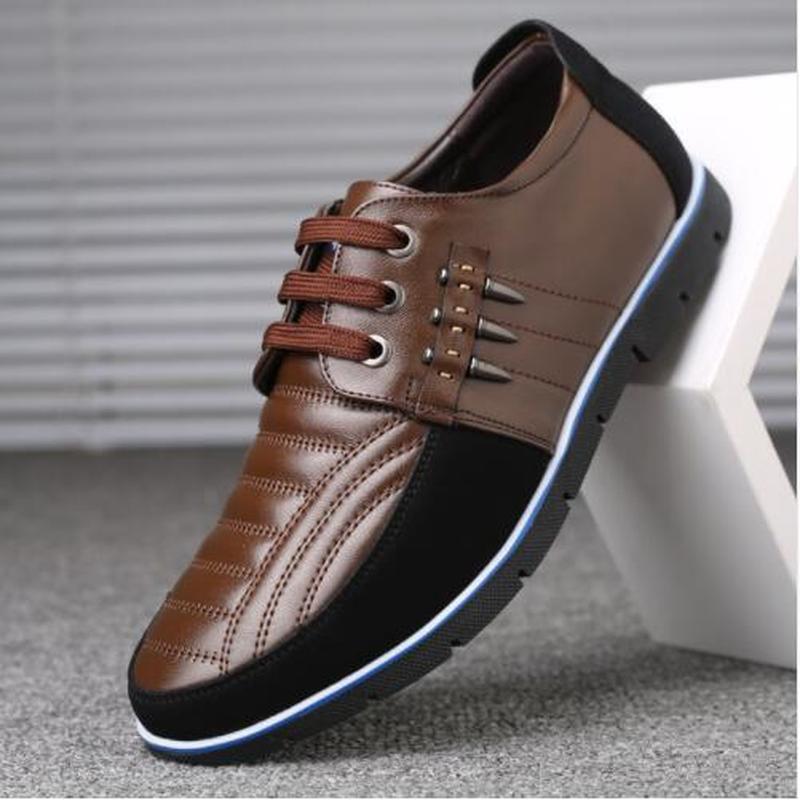 Vintage Fashion Men's Leather Shoes