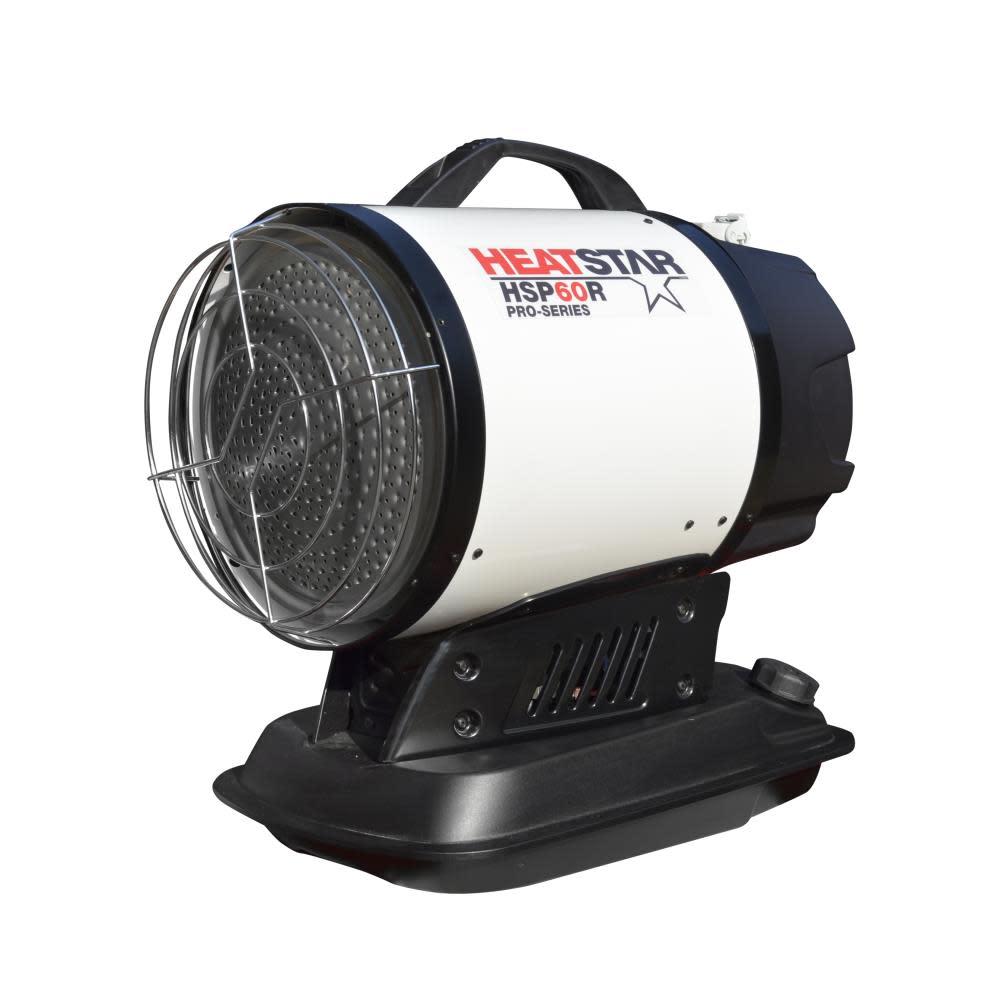 Heatstar 58,000 Btu Heavy Duty Radiant Kerosene/diesel/fuel Oil/jet Fuel Portable Heater Pro-Series