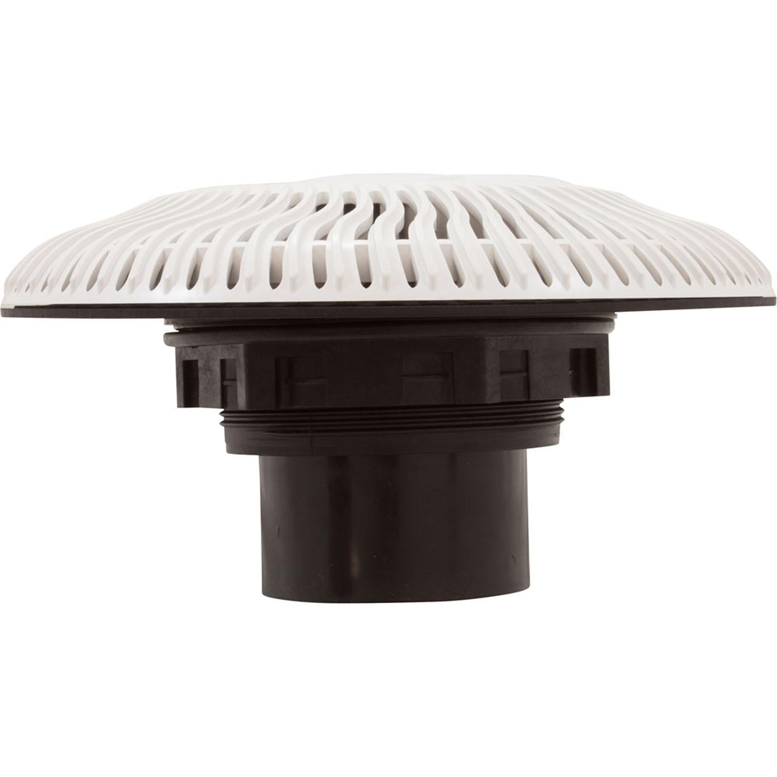 Paramount Pools Main Drain Grate, Paramount SDX2, Vinyl, White, qty 2