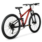 Hyper Bicycles Men's 29" Explorer  Dual Suspension Mountain Bike, Red