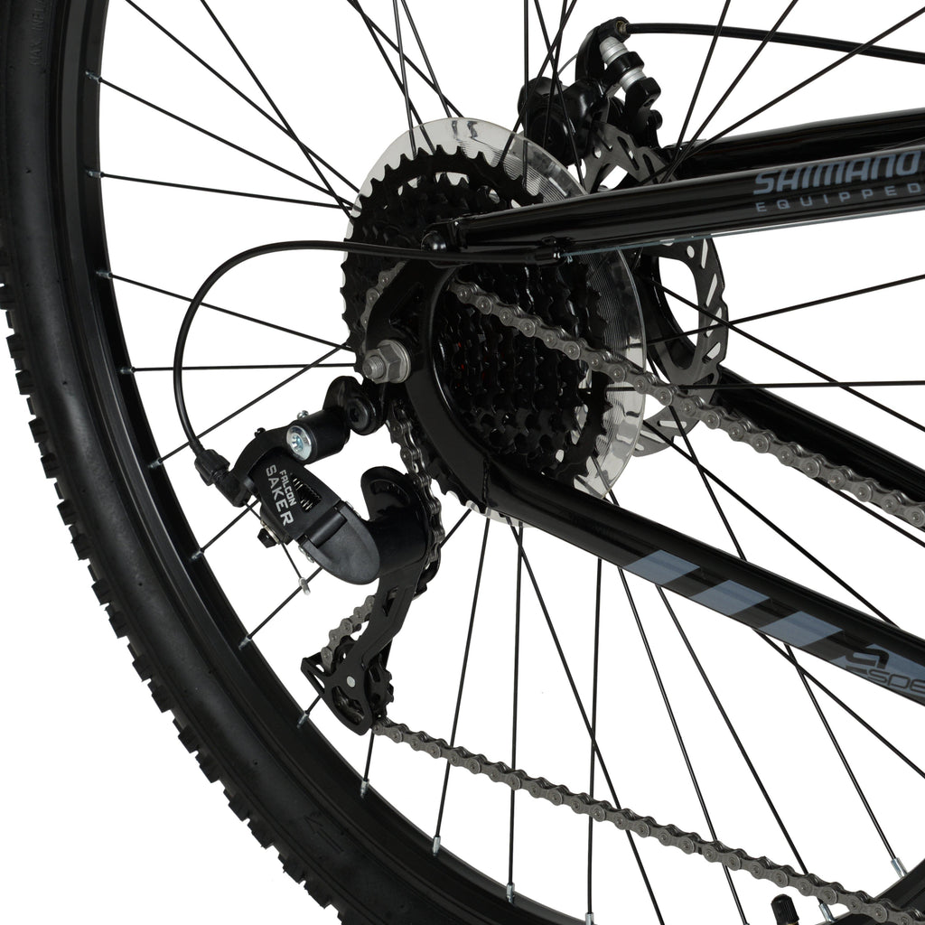 Hyper Bicycles Men's 29" Explorer  Dual Suspension Mountain Bike, Red